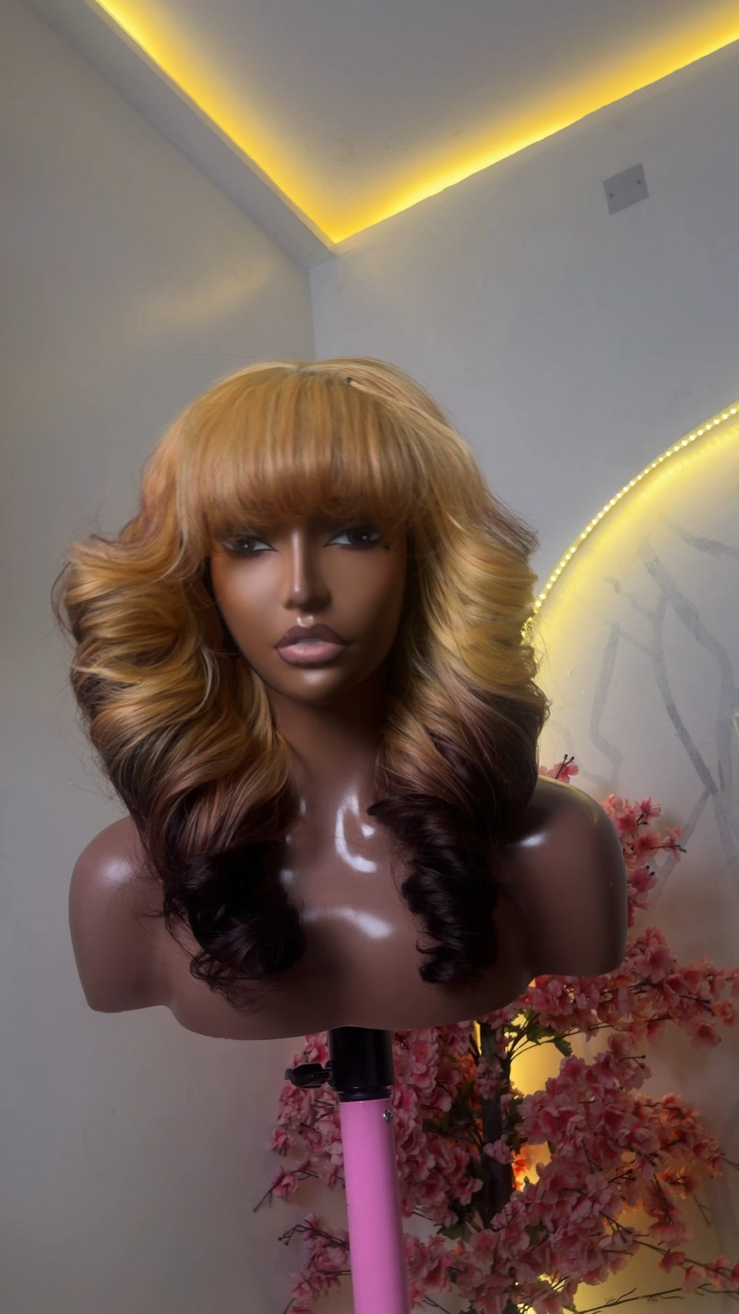 Wig Zoey (blonde/brown)